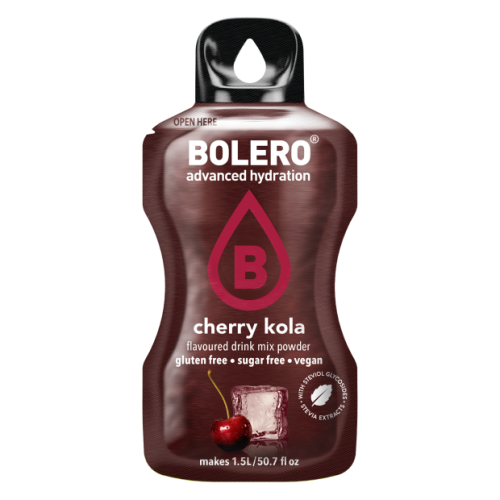 Przejdź do produktu Bolero 9g Cherry Kola (Kola Wiśniowa) ze stewią