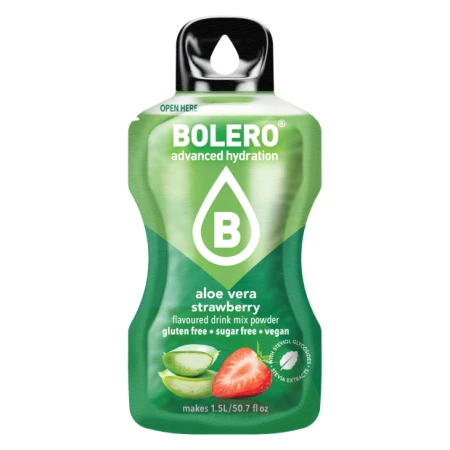 Bolero 9g Aloe Vera Strawberry (Aloes z truskawką) ze stewią