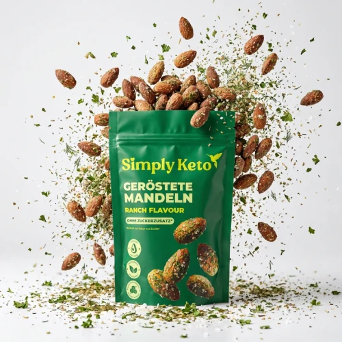 Przejdź do produktu Keto przekąska migdały o smaku runch 125g Simply Keto