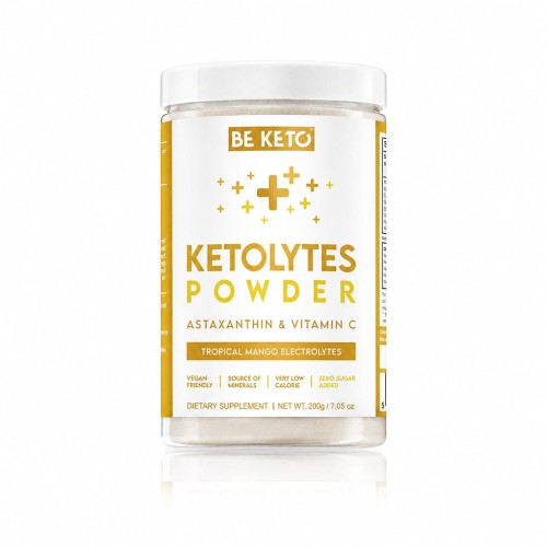Przejdź do produktu Elektrolity Ketolytes w Proszku Tropikalne Mango 200g BeKeto