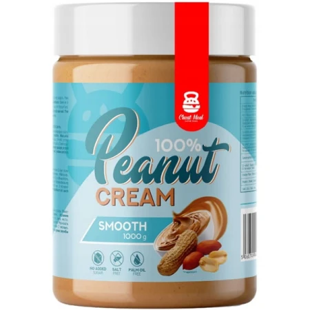Masło orzechowe Smooth 100%1000g Cheat Meal