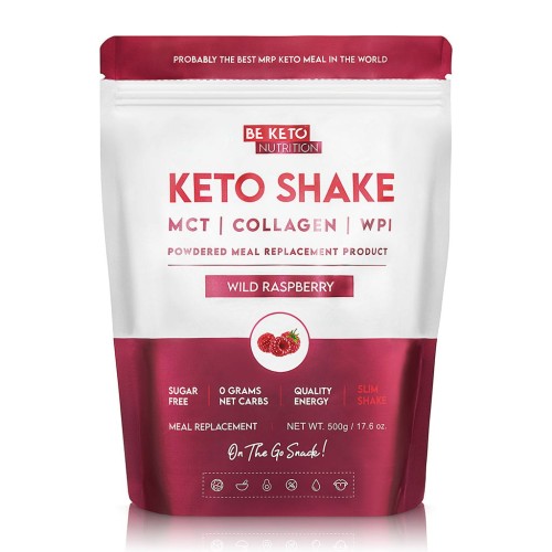 Przejdź do produktu Diet Keto Shake - Dzika Malina 500g Be Keto