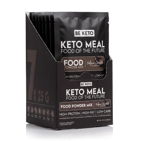 Keto Posiłek Belgijska Czekolada 25g BeKeto
