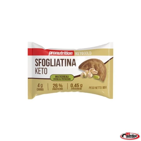 Ciastko francuskie z nadzieniem pistacjowym 50g Pronutrtion