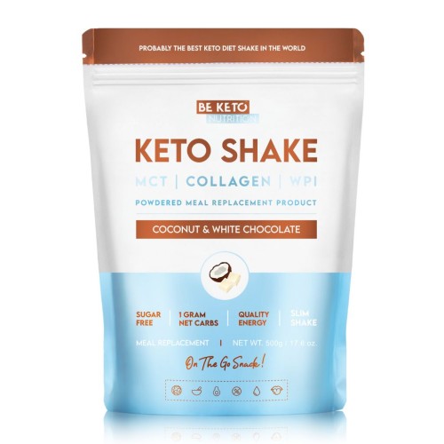 Przejdź do produktu Diet Keto Shake - Kokos & Biała Czekolada 500g