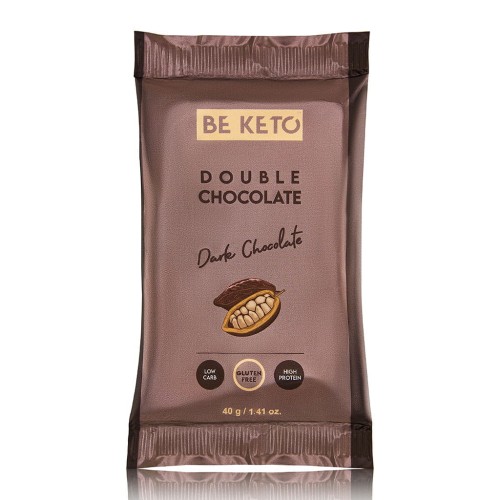 Przejdź do produktu Keto Baton - Podwójna Czekolada 40g Be Keto
