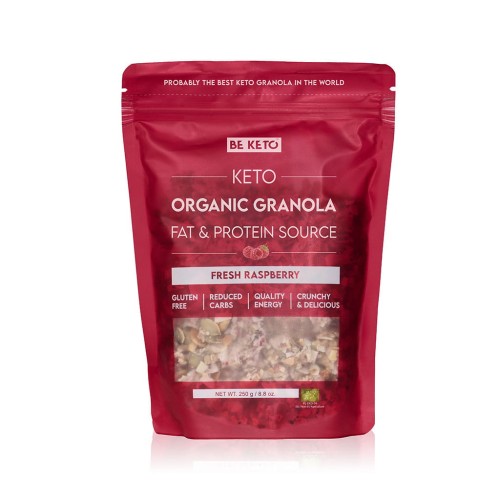 Przejdź do produktu BIO Keto Granola - Świeża Malina 250g