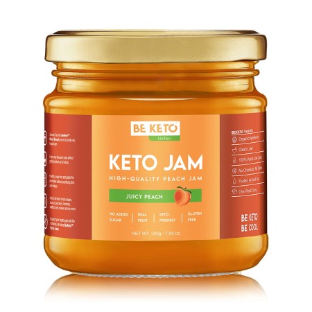 Keto Jam juicy peach BeKeto.jpg