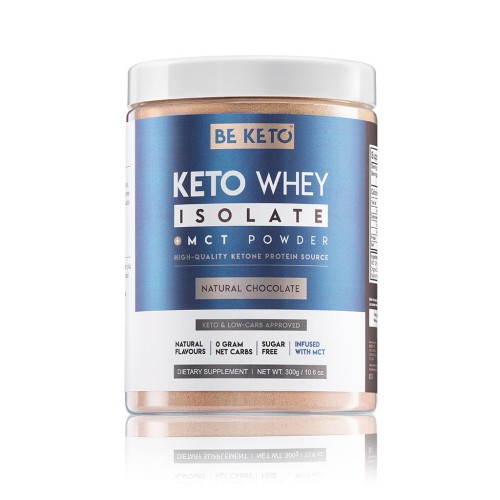 Przejdź do produktu Keto Izolat Białka z MCT - Naturalna Czekolada 300g