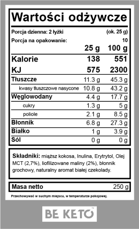 Keto-Krem™-Biala-Czekolada-Malina-250g-Wartosci-Odzywcze.png