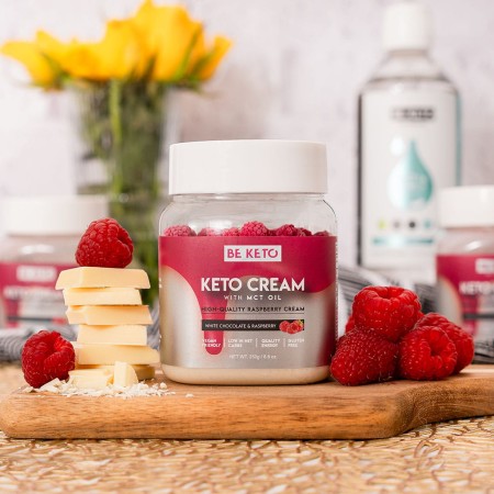 BeKeto Keto Cream White Chocolate Raspberry Composition.jpg