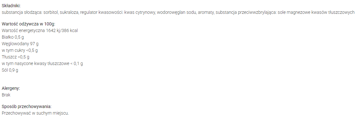 Drażetki bez cukru o smaku Coli DROPX 20g.png