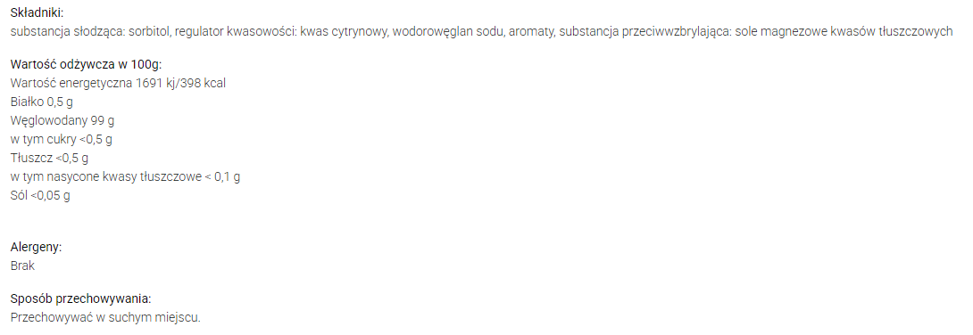Drażetki bez cukru o smaku Watermelon DROPX 20g.png