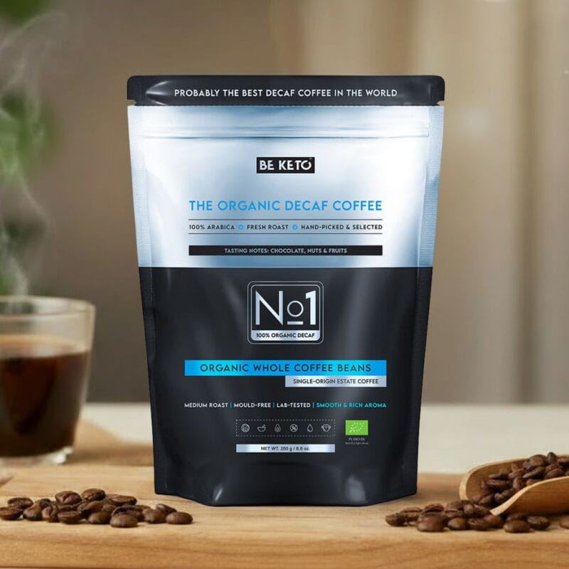 Bio Kawa ziarnista bezkofeinowa 250g BeKeto