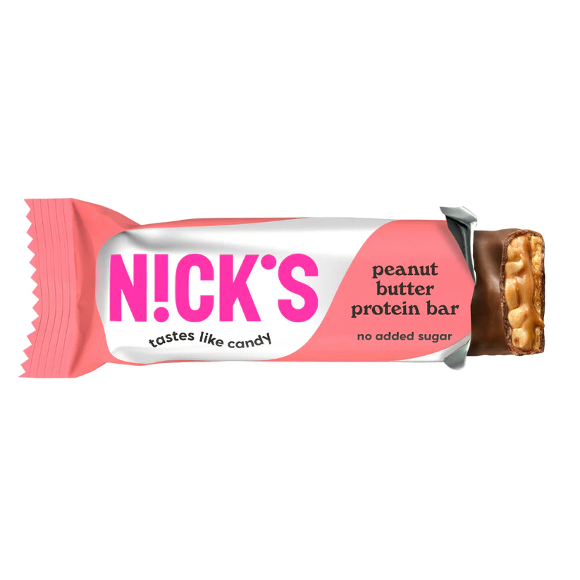 Baton proteinowy z masłem orzechowym 50g Nick's