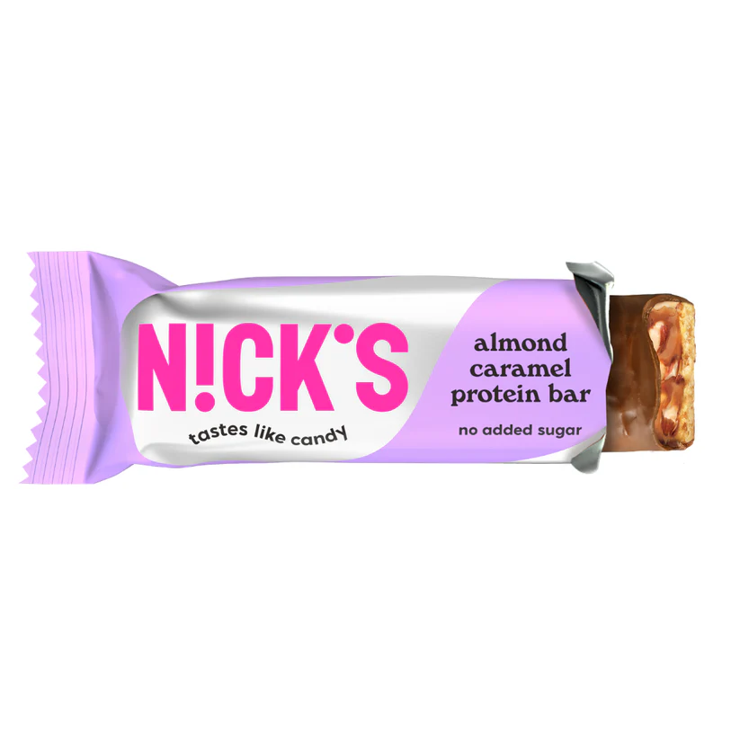 Baton proteinowy o smaku migdałowo-karmelowym 50 g Nick's