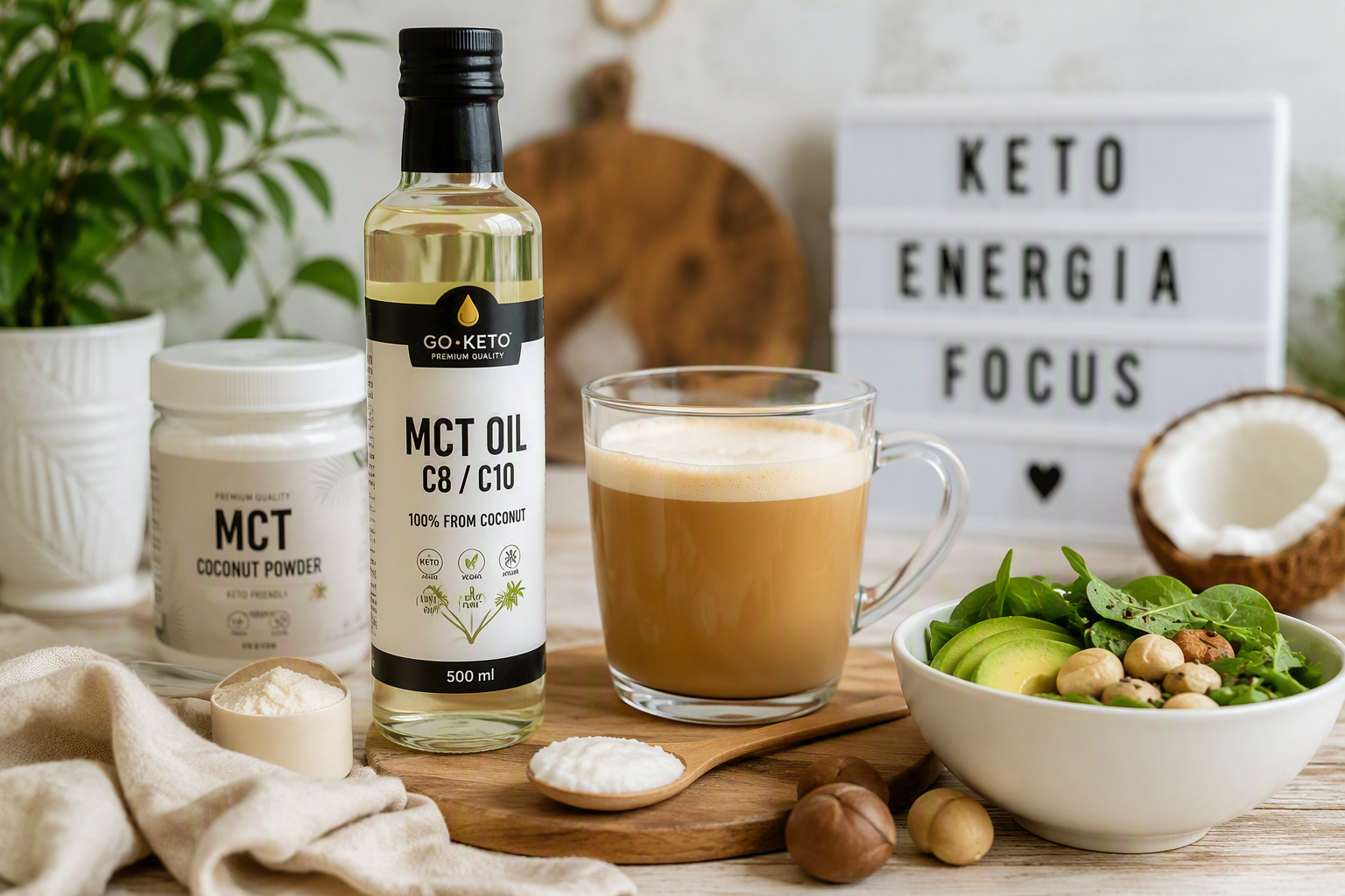 Olej MCT na keto — jak stosować, kiedy pić i z czym łączyć?