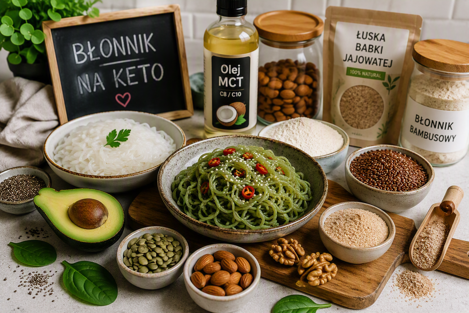 Błonnik na keto - jak zadbać o trawienie, sytość i regularność bez zbędnych węglowodanów?